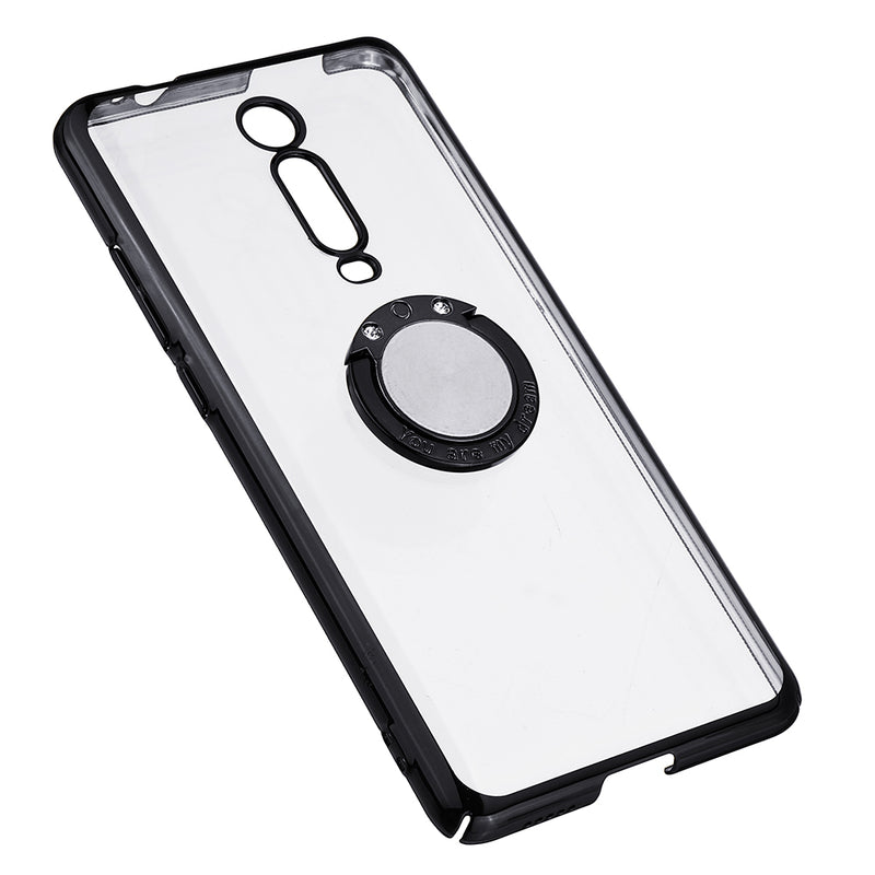 Bakeey Shockproof Plating With Ring Holder Hard PC Back Cover Protective Case for Xiaomi Mi 9T / Xiaomi Mi 9T Pro / Redmi K20 / Redmi K20 PRO