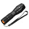 XANES A100  - T6 800Lumens 5Modes Brightness Zoomable Tactical LED Flashlight Suit & Removable Bi