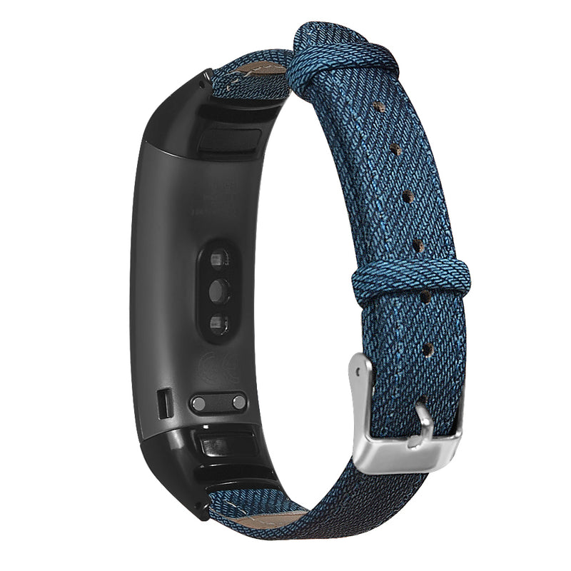 Bakeey Denim Leather Watch Band for Huawei Band 3/3 pro Smart Watch