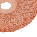 Drillpro 4 Inch Tungsten Carbide Coating Wood Carving Disc Shaping Disc for Angle Grinder