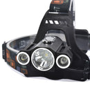 XANES 2712-2 1000 Lumens T6+2XPE Led Bicycle  Headlight 180  Rotation Outdoor Sports HeadLamp