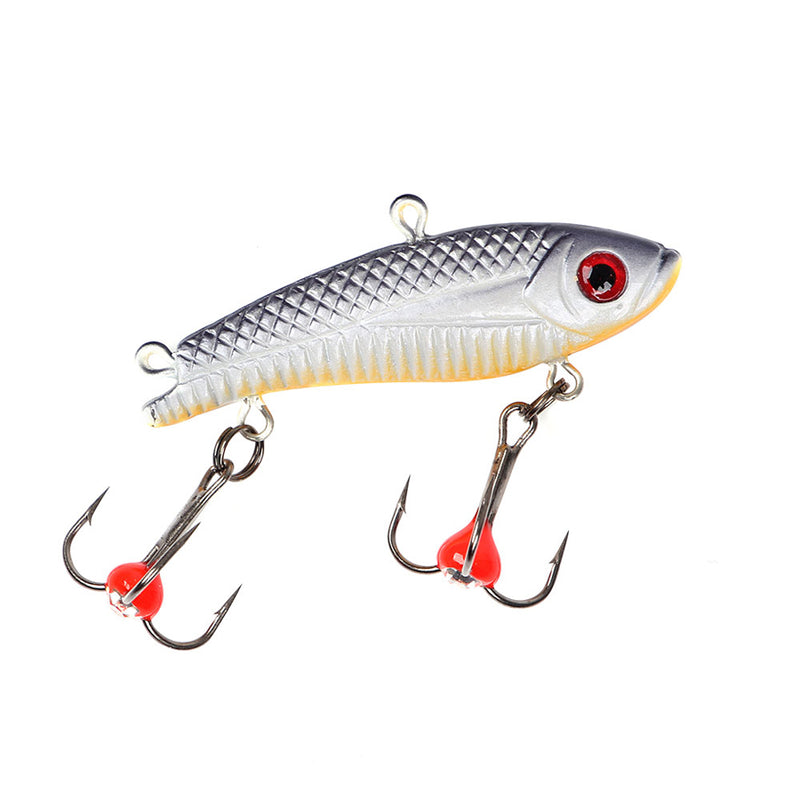 ZANLURE 5pcs/set 35g 5.5cm Winter Ice Fishing Lure 3D Eyes Carp Fly Hard Bait Lure