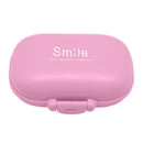 Honana HN-PB011 4 Compartments Pill Organizer Portable Travel Pill Case Daily Medicine Box