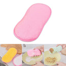 Honana Kitchen Cleaning Scouring Pad 1PC Double Sided Antibacterial Scrubbing Cleaning Sponge