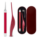 Y.F.M LED Flashlight Ear Cleaner Earpick Set Earwax Removal Ear Spoon Tweezer Ears Care Tool Set