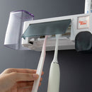 UV Ultraviolet Toothbrush Sterilizer Holder Toothpaste Squeezers Dispenser With Cup