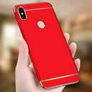 Bakeey Luxury 3 in 1 Plating Frame Splicing PC Hard Protective Case For Xiaomi Mi A2 / Xiaomi Mi 6X