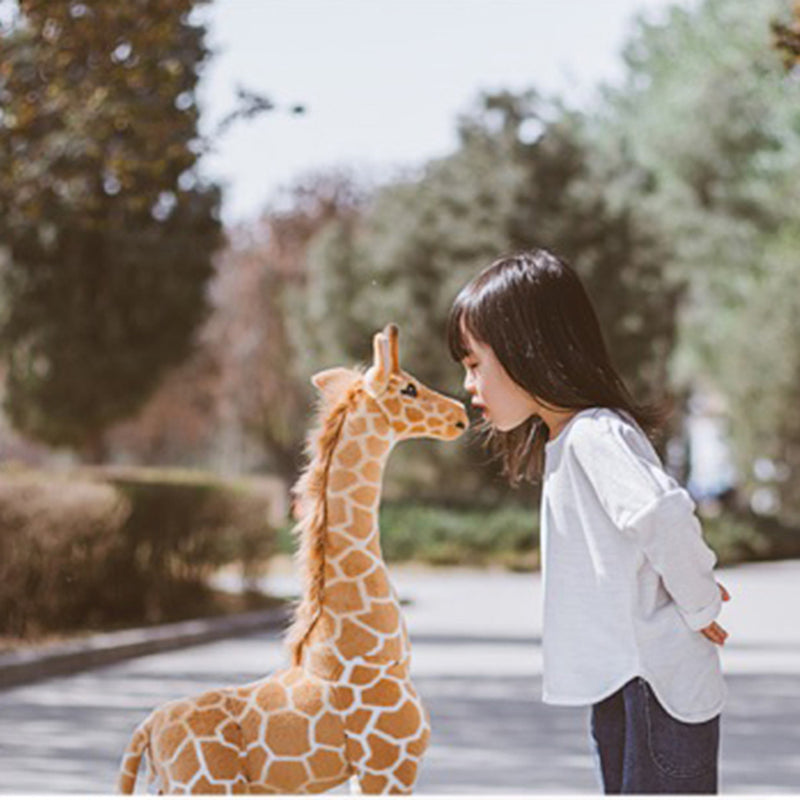 Plush Giraffe Kid Toys Giant Large Stuffed Animal Doll Xmas Gift 60/70/120CM
