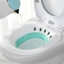 Foldable Hip Bath Tub Sitz Bath for Toilet Mater-nity Hemorrhoid Avoid Squatting Bath