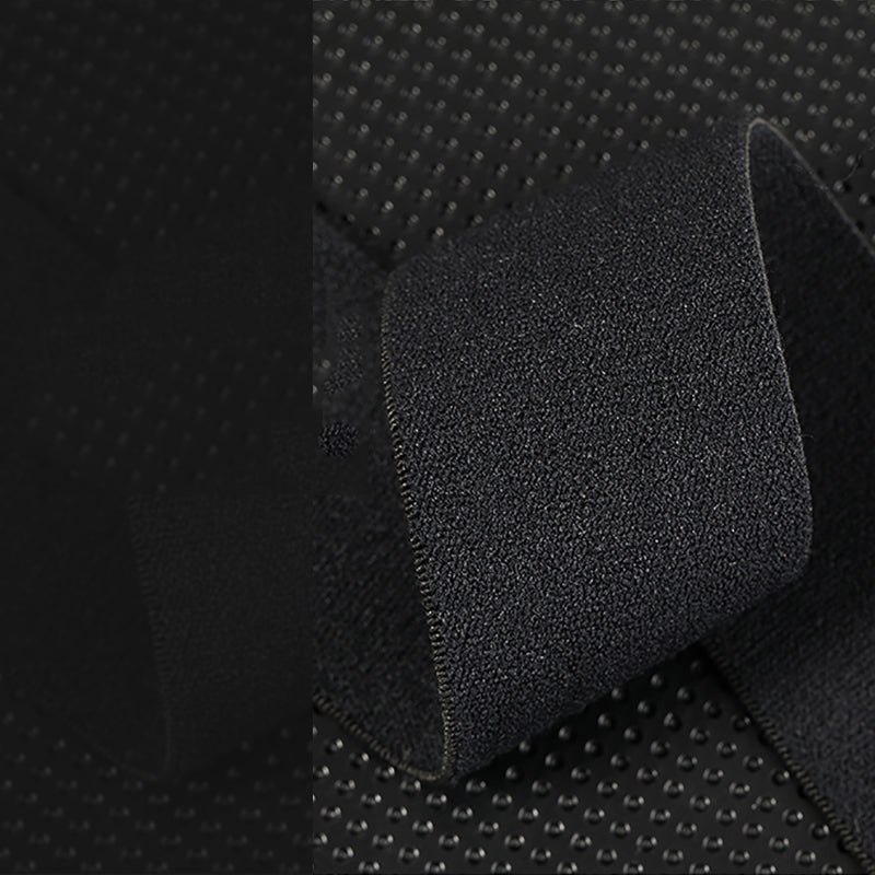 KUULAA Ultra-thin Waterproof Pack Nylon Lycra Reflective Sports Waist Bag Storage Bag with Headphone Hole for Smartphone below 6.5 inch screen