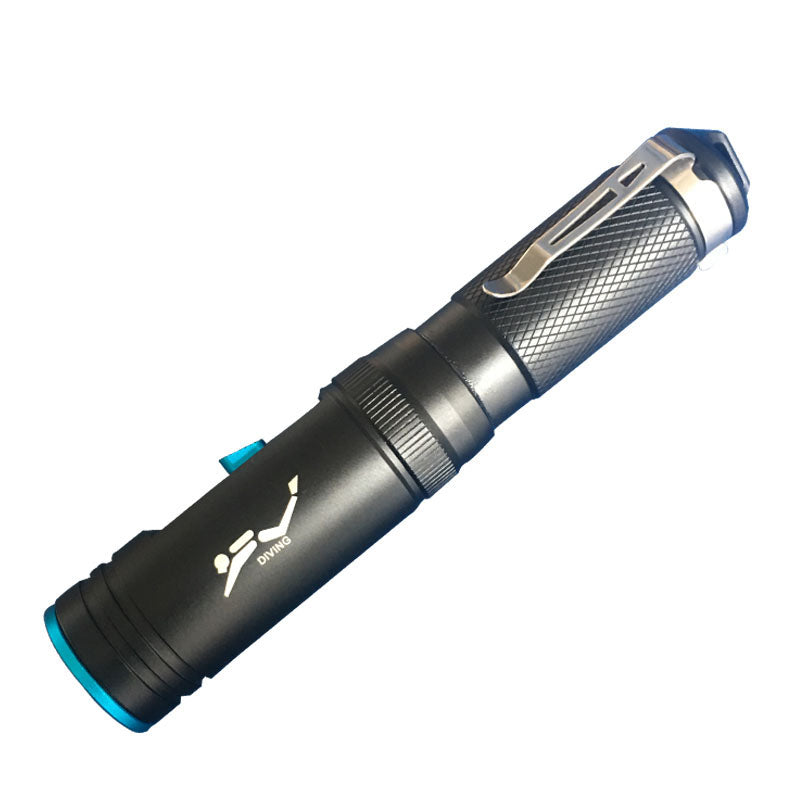 HaikeLite TS100 XM L2 U2 4Modes 6500K 1000Lumens Diving Flashlight 18650