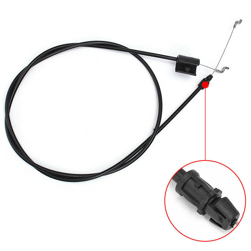 1.34m Lawn Mower Lawnmower Control Cable Throttle Pull Engine Zone Accessory
