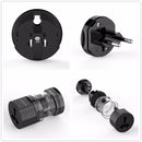 Loskii  US/ UK/ EU/ AU All in One Universal Plug Adapter Socket Converter Power Outlet for Home and Travel