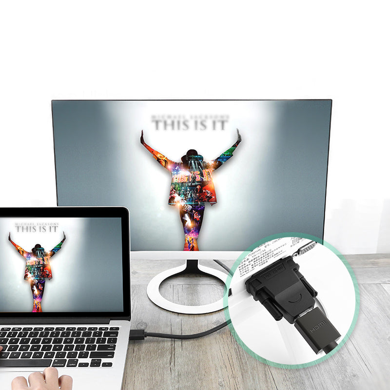 Ugreen 20124 HDMI Female to DVI 24+1 Male Adapter 1080P HDTV Converter DVI Connector for PC PS3 Projector TV Box