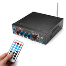 BT-309A 220V 800W 2CH Home Stereo bluetooth Amplifier Support USB FM AUX MIC Microphone
