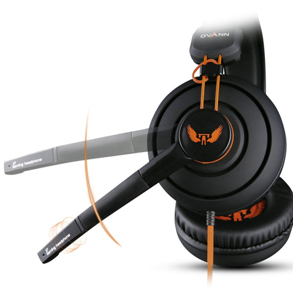 OVANN X7 3.5mm Plug Over-ear Stereo Deep BassGaming Headphone Headset With Mic