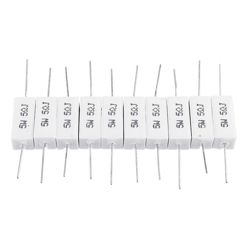 200pcs 5W 5 ohm 5R Ceramic Cement Resistor