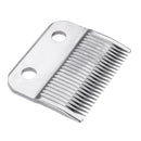 2pcs Ceramic Cutter + Metal Bottom Cutter Electric Shear Replacement For Wahl Electric Shear