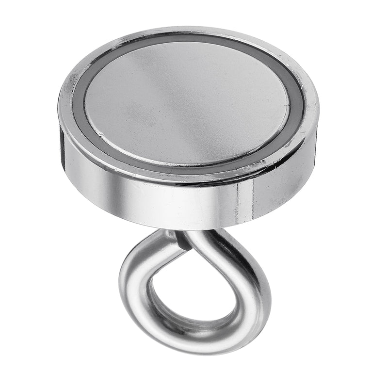 98KG D44mm Neodymium Magnet Metal Sea Treasure Search Fish Hunting Recovery Magnet