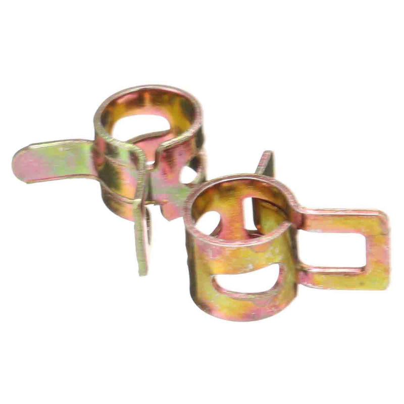 10pcs 8mm/10m/12mm/14mm Spring Clip Fuel Hose Line Pipe Tube Band Clamp Fastener