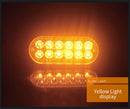 Ultra-thin 12LED Side Strobe Lights 36W Flash Lamp Aluminum Housing 7 Colors 12-24V for Pickup Truck Motorcycle