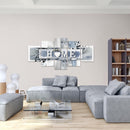 5 Panels Love HOME Wall Art Print Pictures Canvas Paintings Decorations Unframed