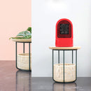 Red Mini Heater Small Desktop Heater Electric Heater Portable Winter Warmer Fan Camping Heating