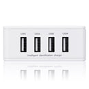 SSK 4 USB Port 5V 5A US Plug USB Charger Tablet Charger