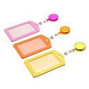 10pcs Retractable Lanyard ID Work Badge Card Holder Business Employee