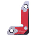 2pcs Right Angle Electric Welding Clamp Strong Magnetic Welding Locator Holder Corner Metal Frame Tools