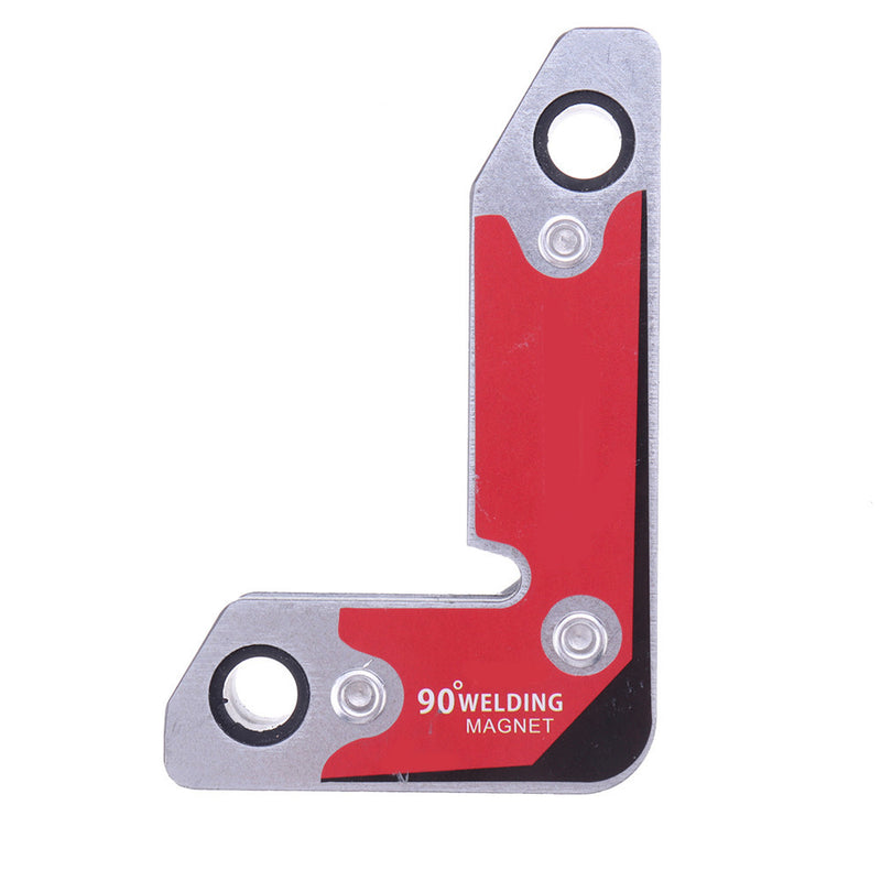 2pcs Right Angle Electric Welding Clamp Strong Magnetic Welding Locator Holder Corner Metal Frame Tools