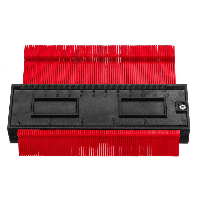 5 Inch 120mm Contour Profile Gauge Measure Ruler ABS Contour Gauge Woodworking Tiling Laminate Tool