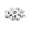 18 In 1 Snowflake Shape Multi Tool KeyChain Screwdriver EDC Tool