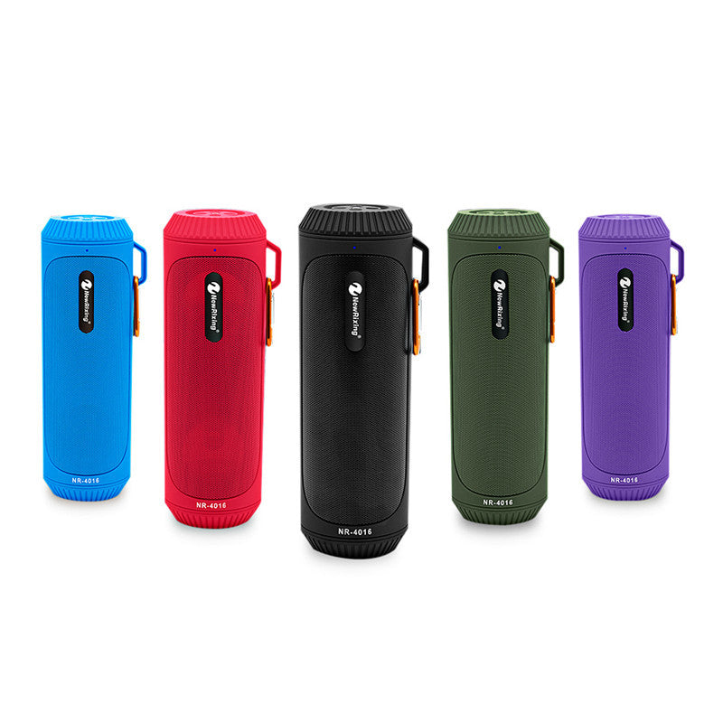 NewRixing Portable Wireless bluetooth Speaker Flashlight FM Radio TF Card Handsfree Stereo Outdoors Waterproof Speaker