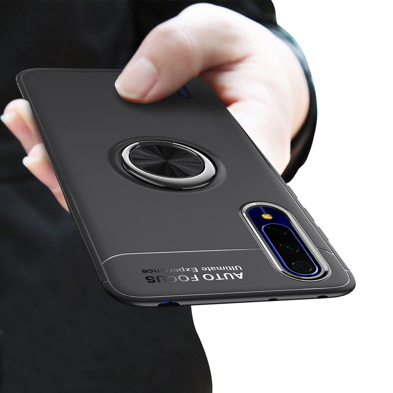 Bakeey Xiaomi Mi A3 / Xiaomi Mi CC9e 360 Rotating Magnetic Ring Holder Soft TPU Shockproof Protective Case