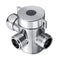 Three Way Diverter Valve Shower Head Switch Adapter Valves For Toilet Bidet