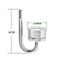 Aluminum Alloy CO2 Diffuser Atomizer Slim Mini Nano Aquarium Plant Tank