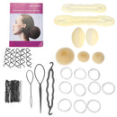 Women Girls Hair Styling Donut Former Foam French Magic Bun Maker DIY Tool Hair Accessories