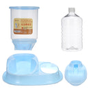 2 in 1 Automatic Pet Feeder Waterer  4L Food & 2.5L Water Dispenser Dog Cat Self Feeding