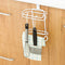Toilet Roll Paper Holder Door Back Hanging Towel Roll Tissue Rack Kitchen Cupboard Paper Storage