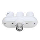 3 in 1 E27 E26 to E27 LED Light Bulb Socket Splitter Adapter Lamp Holder