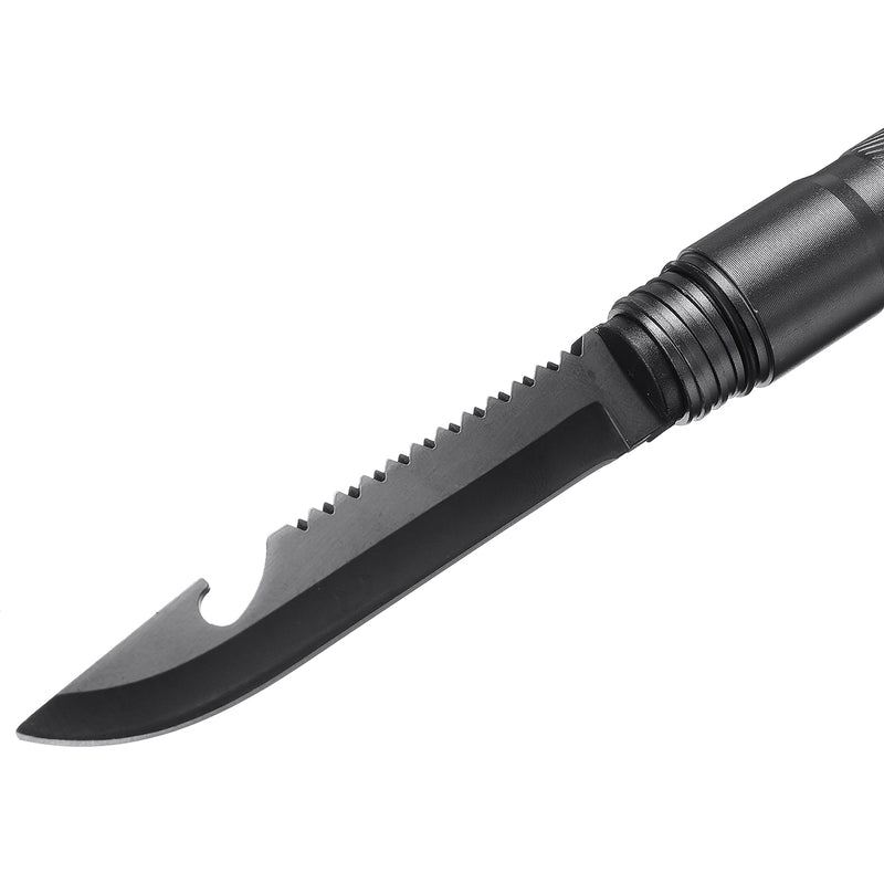 47.1 Inch Walking Trekking Stick Pole Outdoor Camping Hiking Survival Tools Kit