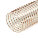 50/100/125mm Dia PU Flexible Ducting Hose Tube Ventilation Dust Fume Extraction Woodworking