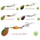 Original Abu Garcia Active SKB 7g 12g Spoon Fishing Lure Trout Salmon Perch Fishing Spinning Bait