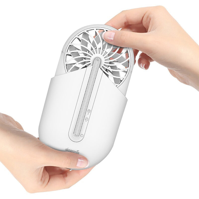 Deerma DEM-FS001 Portable Handheld Fan With Rechargeable USB Port Handy Cooling Fan