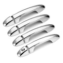 4pcs Chrome Side Door Handles Cover Trim For Toyota Rav4 2013-2018