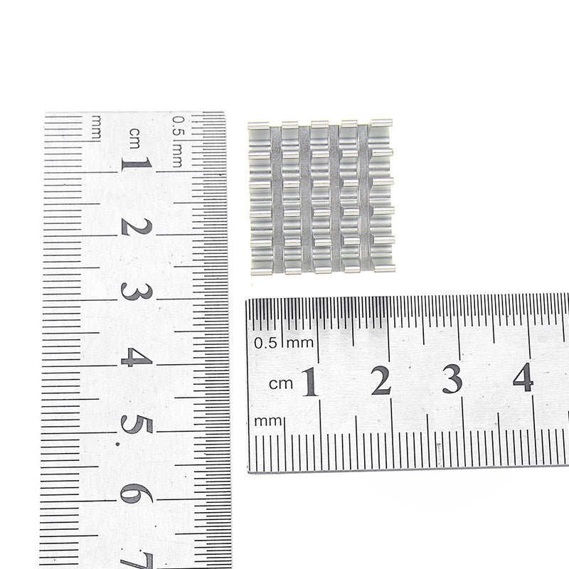 5Pcs 20x20x15mm DIY IC Chip Heat Sink Extruded Cooler Aluminum Heat Sink