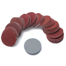 100pcs 50mm Sanding Discs 80-3000 Mixed Grit Sander Sandpaper Polishing Pads