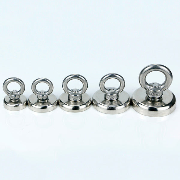 TS02 Salvage Magnetic Ring Strong Pot Magnet Magnetic Orgnization Ring Hook Attraction Tool