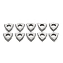 Drillpro 10pcs MW0603/MW0804 Carbide Insert Shim Seats Accessories for WNMG06 Insert Turning Tool